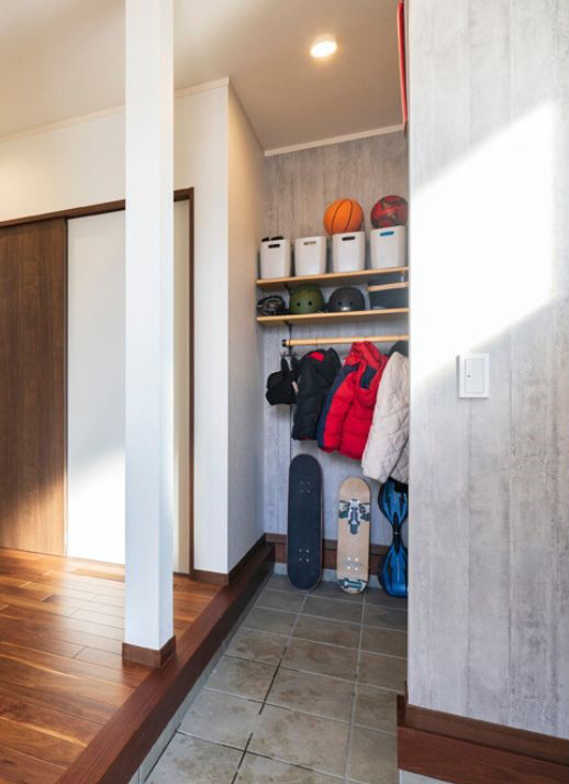 高勝の家 【間取り図有｜平屋】プライベートとパブリックを使い分けた、暮らしやすい平屋の家の建築実例画像10