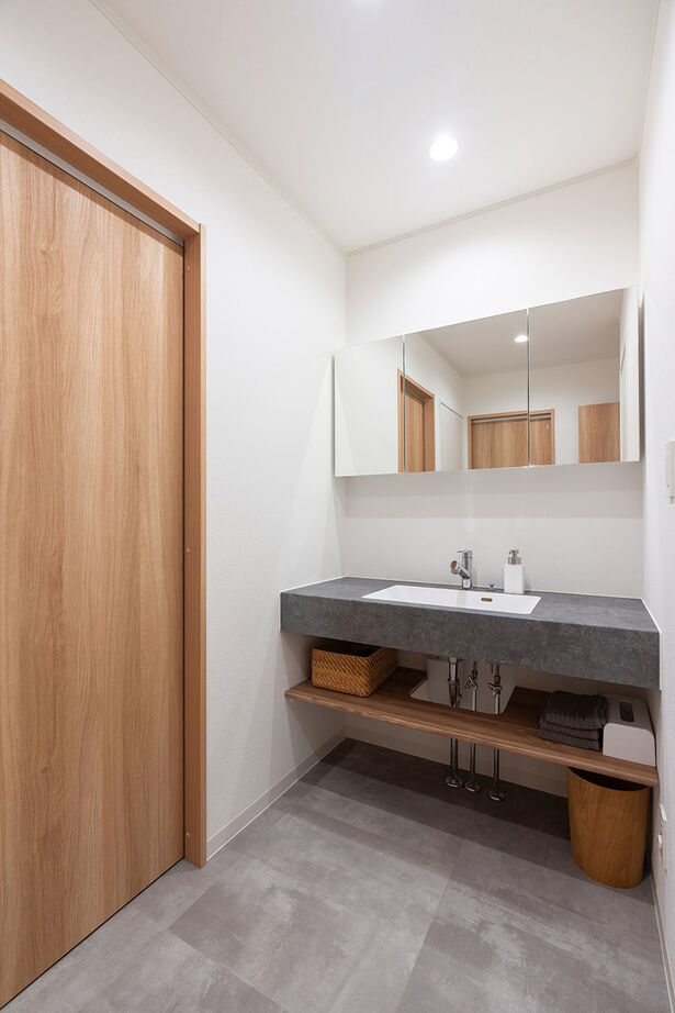 高勝の家 【シンプルモダン】管理と掃除と維持のしやすさにこだわった、ミニマルな住まいの建築実例画像9