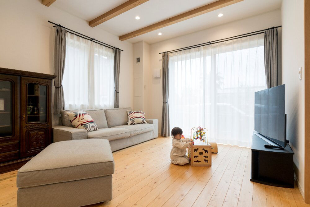 高勝の家 【加美町｜二世帯住宅】家族それぞれがプライベートとみんなで集まる時間を大切にできる家の建築実例画像3