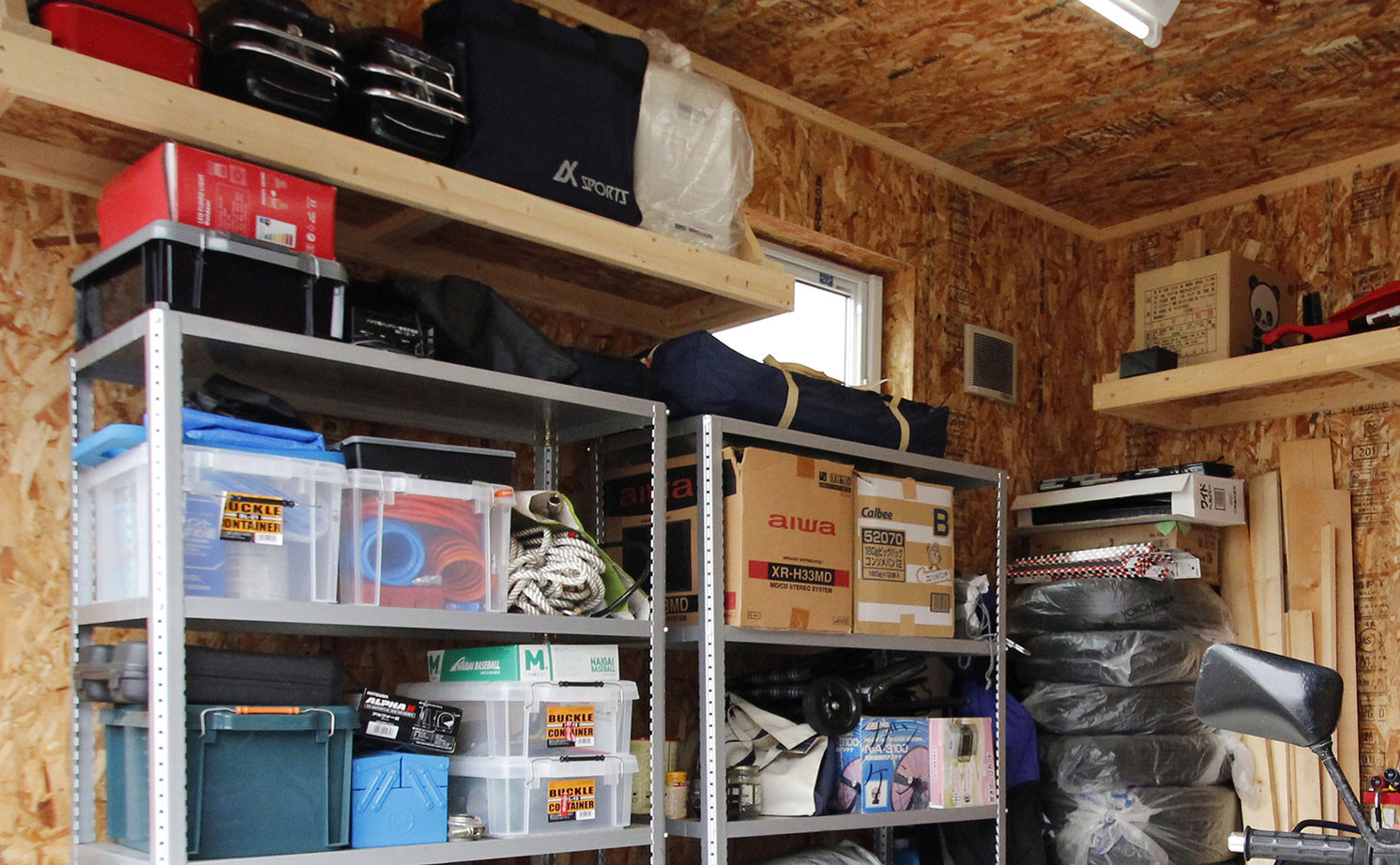 ジョイフルホーム 大切なバイクのために作ったガレージハウス。予算も手頃で大満足の住まいにの建築実例画像5