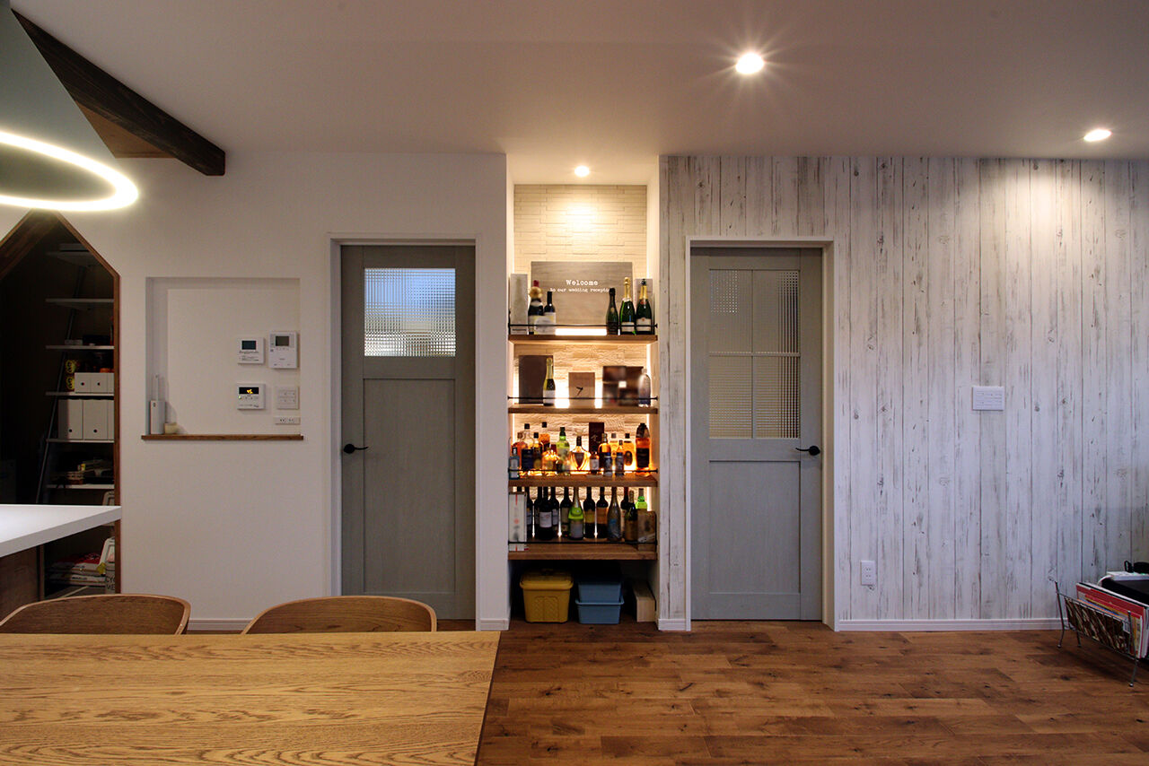 ジョイフルホーム 【札幌市／2500～2999万円／吹抜け／スケルトン階段】お気に入りの家具が映える、スタイリッシュな家が完成の建築実例画像6