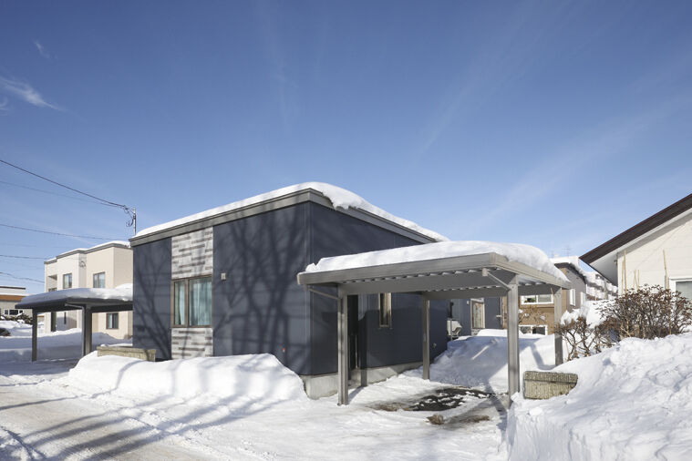 藤和建業（パナソニックビルダーズグループ） 【平屋/間取図/ウォークインクローゼット】土地を有効に使った老後も安心な暮らしやすい家の建築実例画像