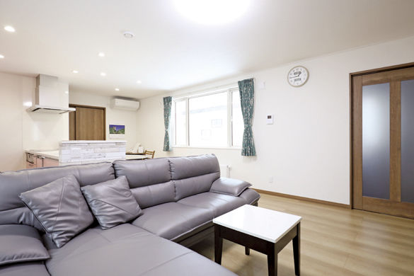 藤和建業（パナソニックビルダーズグループ） 【平屋/間取図/ウォークインクローゼット】土地を有効に使った老後も安心な暮らしやすい家の建築実例画像4