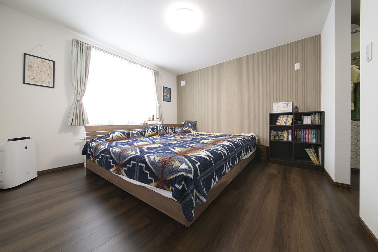 藤和建業（パナソニックビルダーズグループ） 【札幌市/2LDK間取図】アウトドア用品を並べられる土間収納に感激。回遊動線や広々キッチンも理想通りの建築実例画像9