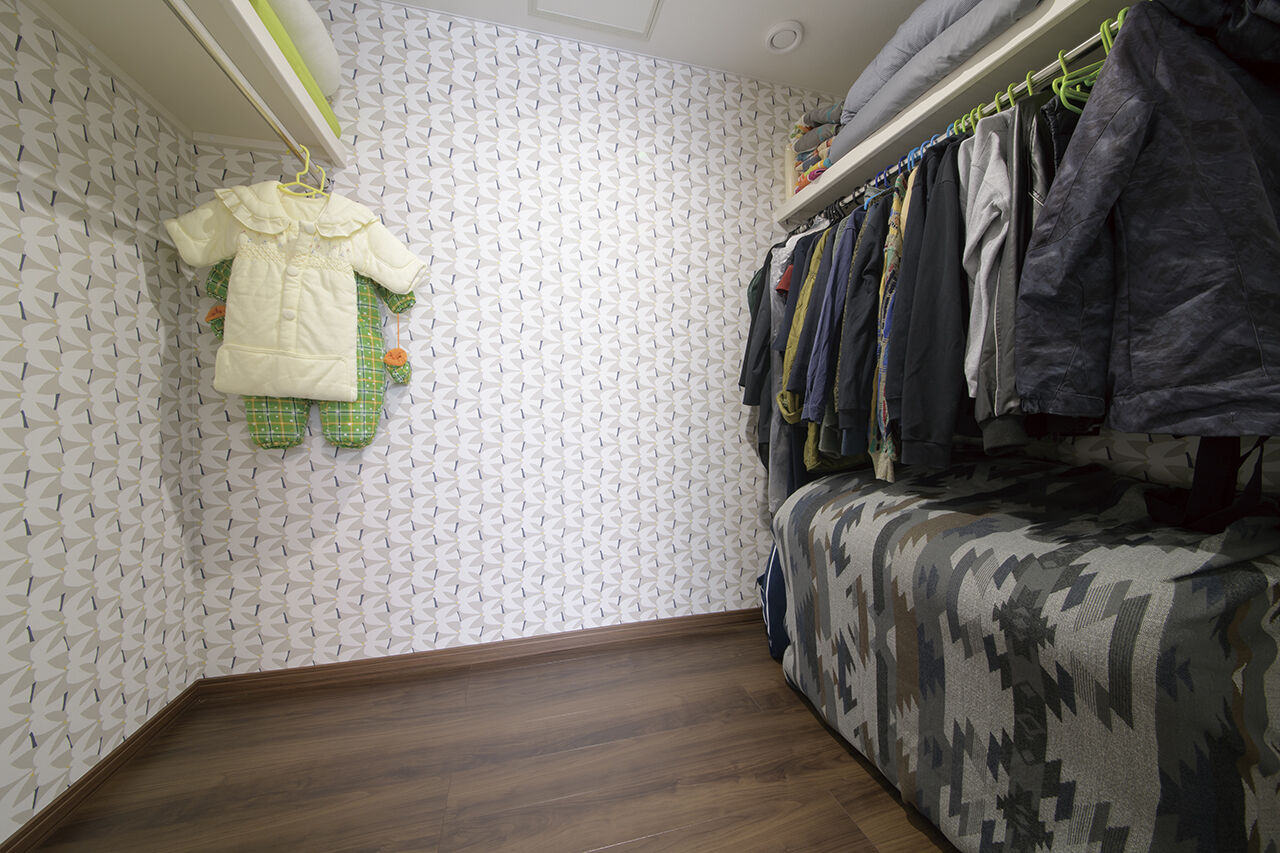 藤和建業（パナソニックビルダーズグループ） 【札幌市/2LDK間取図】アウトドア用品を並べられる土間収納に感激。回遊動線や広々キッチンも理想通りの建築実例画像10