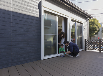 八幡 【平屋/26坪/ウッドデッキ/3LDK】家事も子育てもワンフロアで完結する暮らしやすい先も見据えた高性能住宅の建築実例画像3