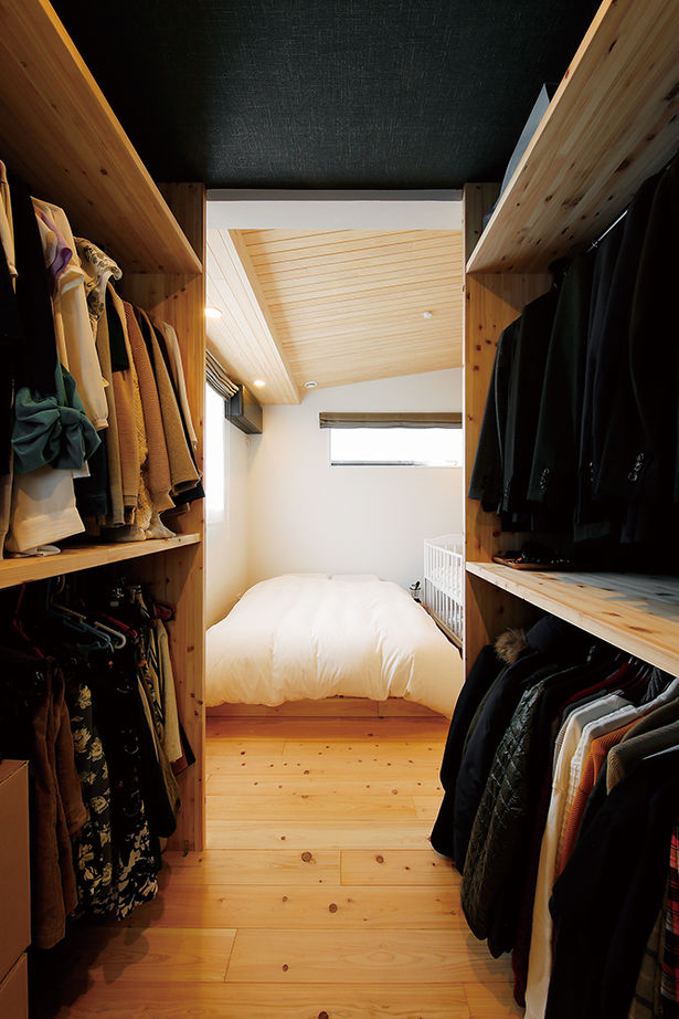 八幡 【東京ゼロエミ水準3/2800万円台/35坪/無垢材】梅雨でも空気が爽やかで開放的な空間と隠れ家な書斎がある家の建築実例画像7