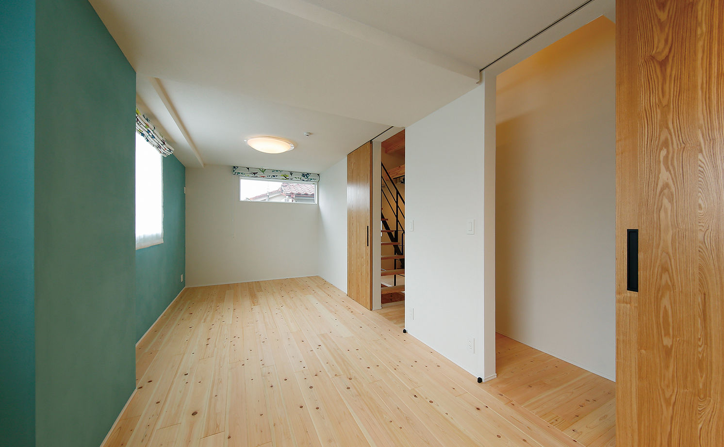 八幡 【東京ゼロエミ水準3/2800万円台/35坪/無垢材】梅雨でも空気が爽やかで開放的な空間と隠れ家な書斎がある家の建築実例画像8