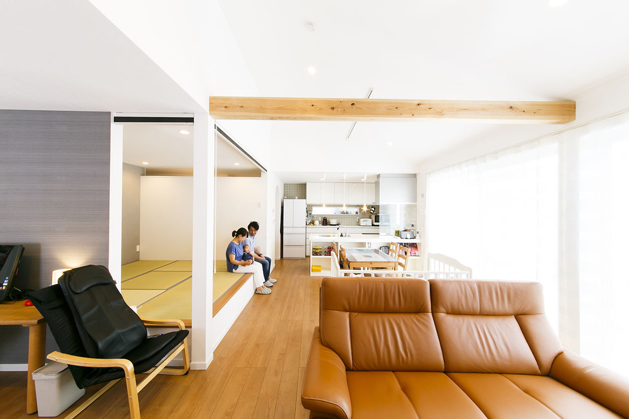 八幡 【東京ゼロエミ水準3/平屋/2000万円台/40坪/間取り図】モデルハウスを参考にした4LDKの明るい平屋住宅の建築実例画像3