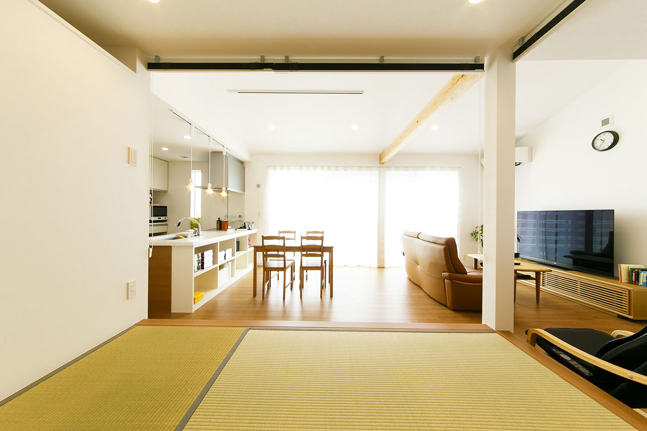 八幡 【東京ゼロエミ水準3/平屋/2000万円台/40坪/間取り図】モデルハウスを参考にした4LDKの明るい平屋住宅の建築実例画像5