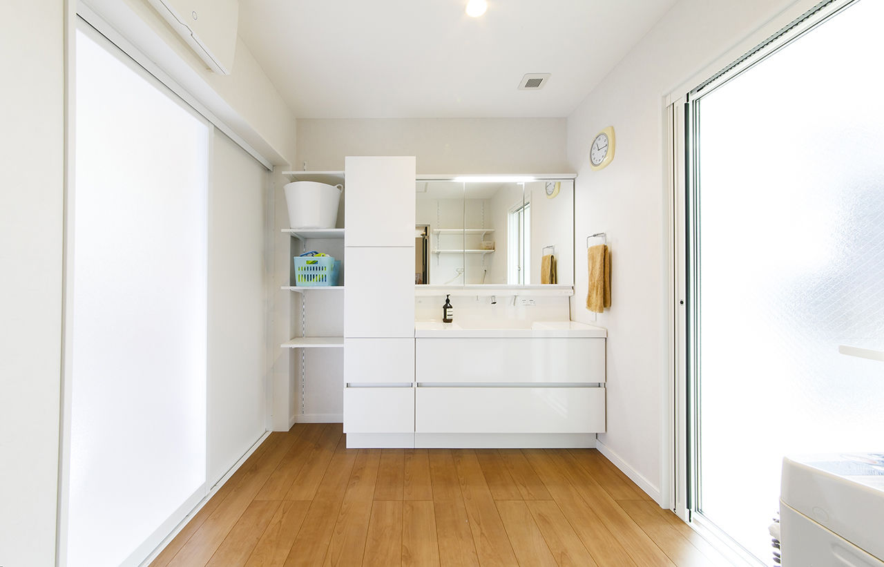 八幡 【東京ゼロエミ水準3/平屋/2000万円台/40坪/間取り図】モデルハウスを参考にした4LDKの明るい平屋住宅の建築実例画像8