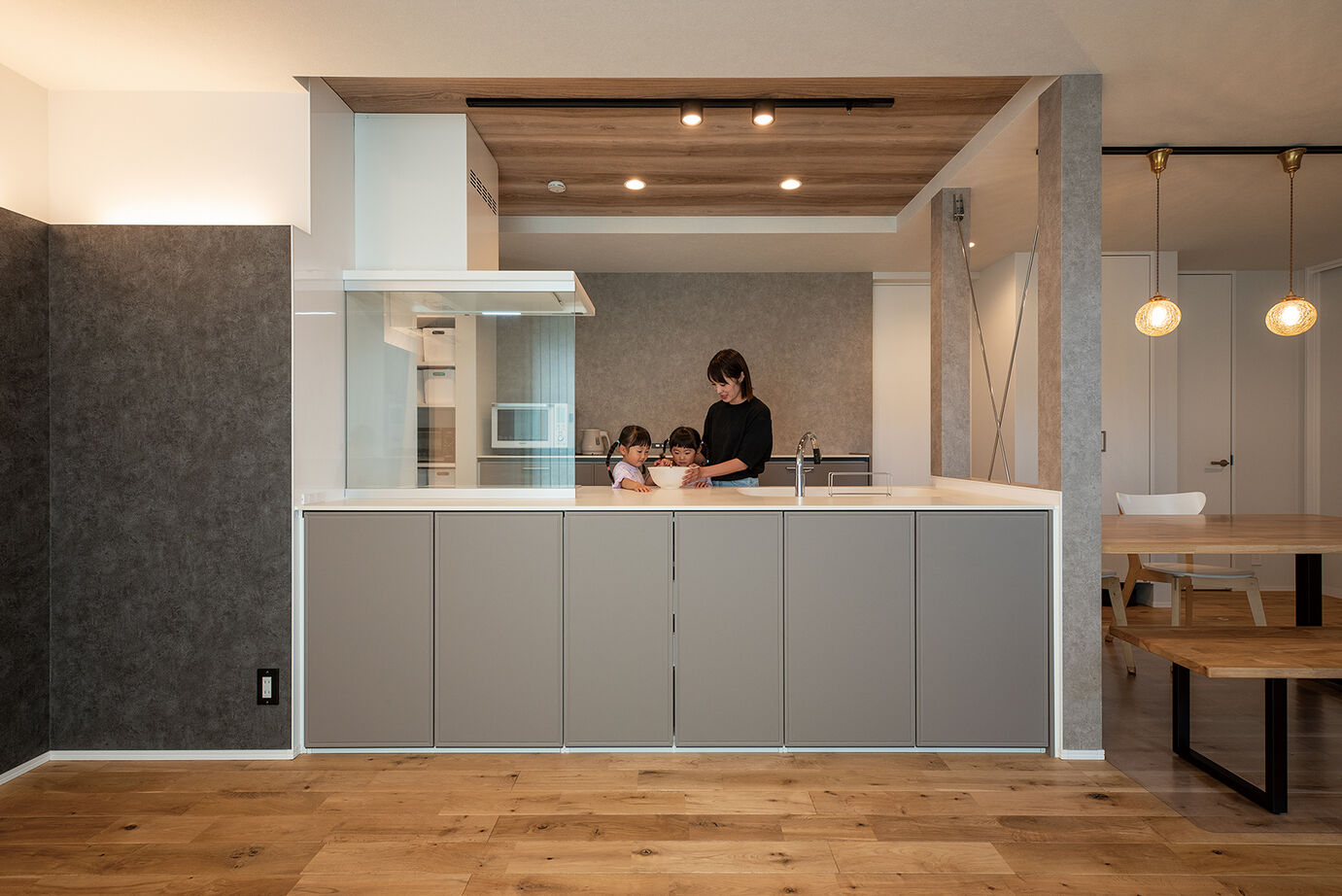 八幡 【2800万円台／太陽光発電／高気密・高断熱／回遊動線／間取図】快適動線と高性能を叶えた家族5人が集う家の建築実例画像3