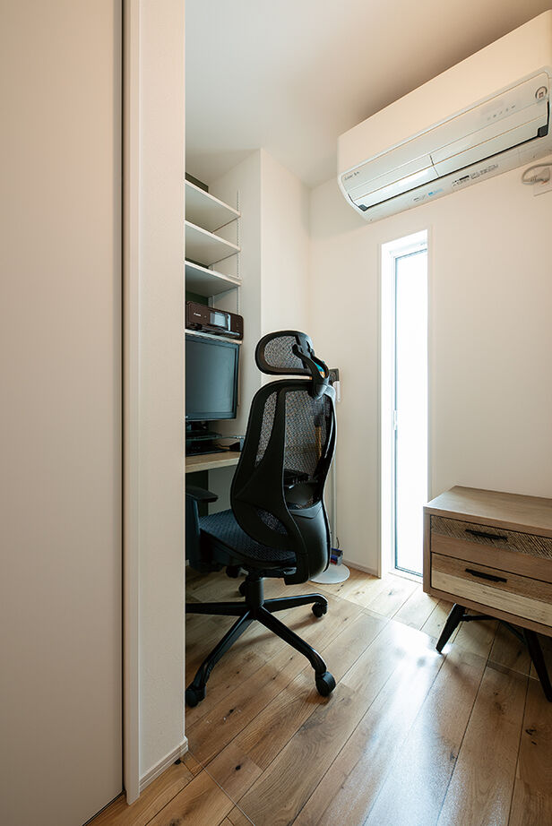 八幡 【2800万円台／太陽光発電／高気密・高断熱／回遊動線／間取図】快適動線と高性能を叶えた家族5人が集う家の建築実例画像6