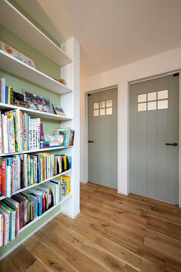 八幡 【2800万円台／太陽光発電／高気密・高断熱／回遊動線／間取図】快適動線と高性能を叶えた家族5人が集う家の建築実例画像7