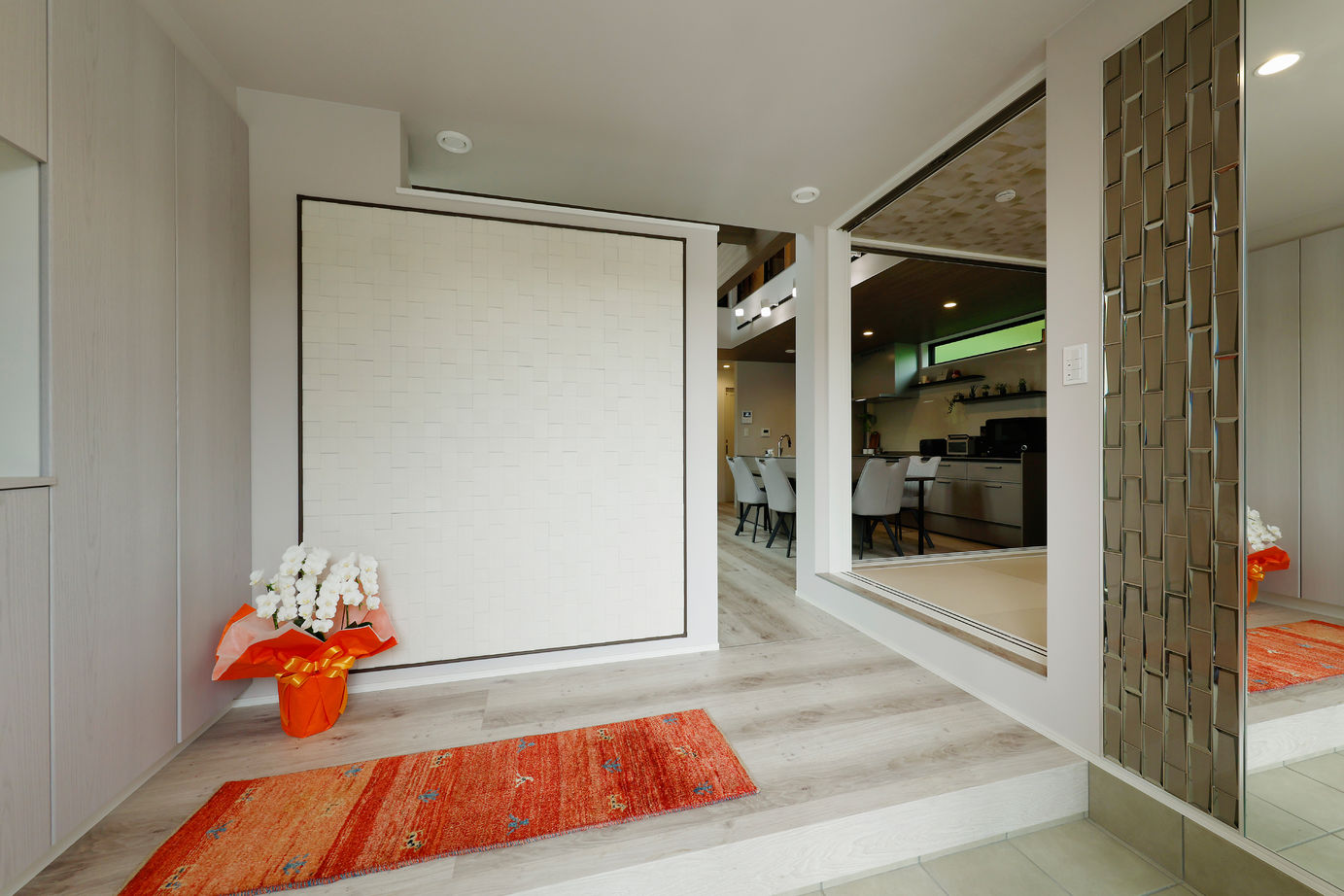 八幡 【東京ゼロエミ水準3/2800万円台/30坪/間取り図/太陽光発電】構造からこだわった統一感ある上品な注文住宅の建築実例画像6