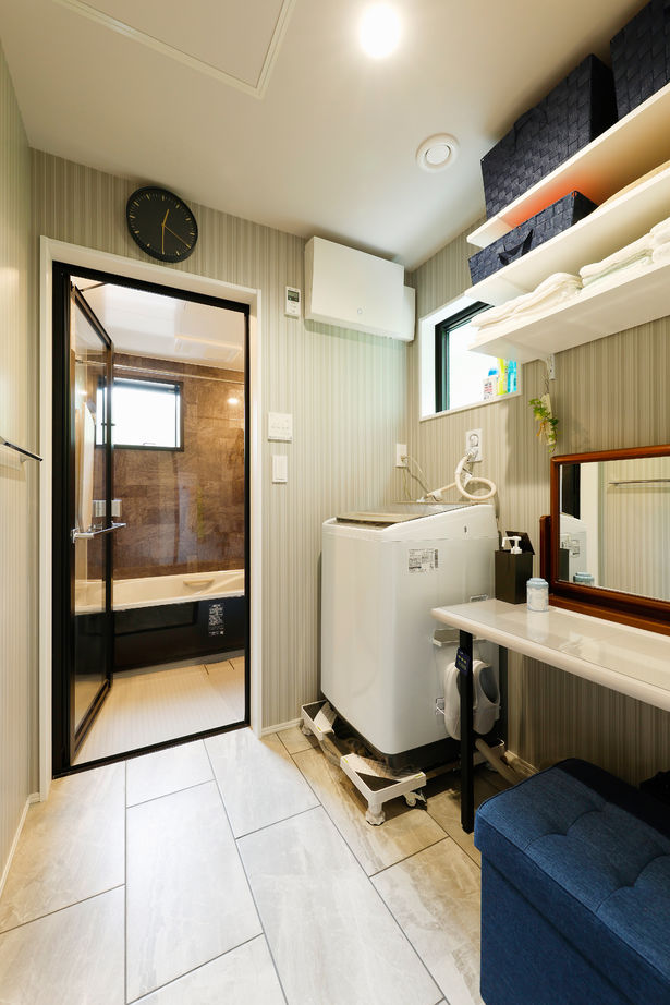 八幡 【東京ゼロエミ水準3/2800万円台/30坪/間取り図/太陽光発電】構造からこだわった統一感ある上品な注文住宅の建築実例画像10