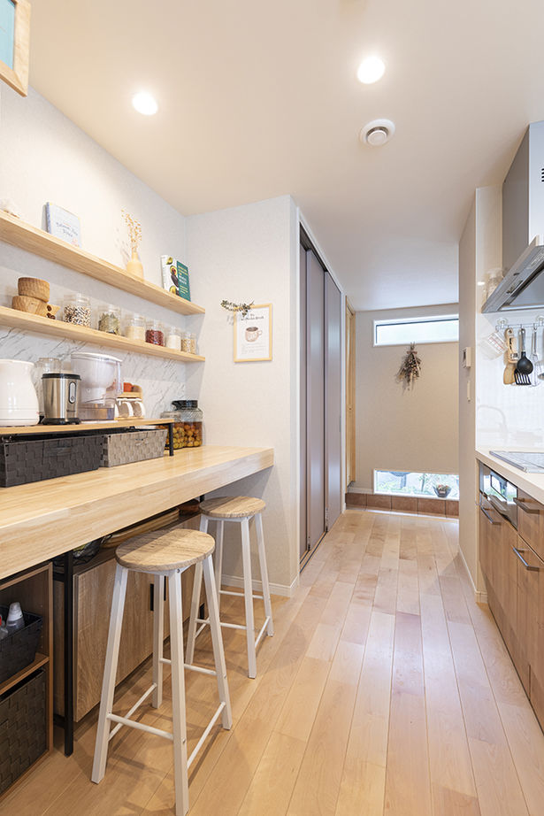 八幡 【東京ゼロエミ水準3/2700万円台/30坪台/太陽光発電】適正価格で建てる全館空調で快適な住み心地と動線の家の建築実例画像4