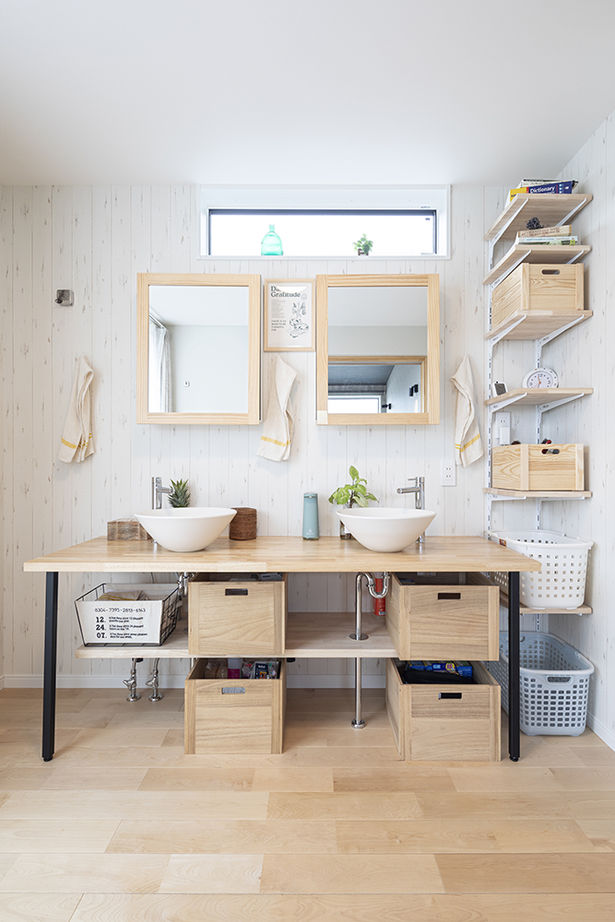 八幡 【東京ゼロエミ水準3/2700万円台/30坪台/太陽光発電】適正価格で建てる全館空調で快適な住み心地と動線の家の建築実例画像12