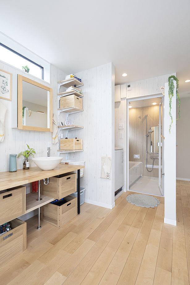 八幡 【東京ゼロエミ水準3/2700万円台/30坪台/太陽光発電】適正価格で建てる全館空調で快適な住み心地と動線の家の建築実例画像13