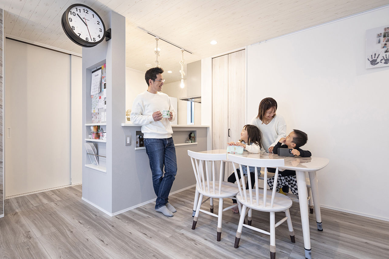 八幡 【東京ゼロエミ水準3/2700万円台/30.3坪/間取り図】補助金制度も活用！憧れを実現した快適アメリカンハウスの建築実例画像4