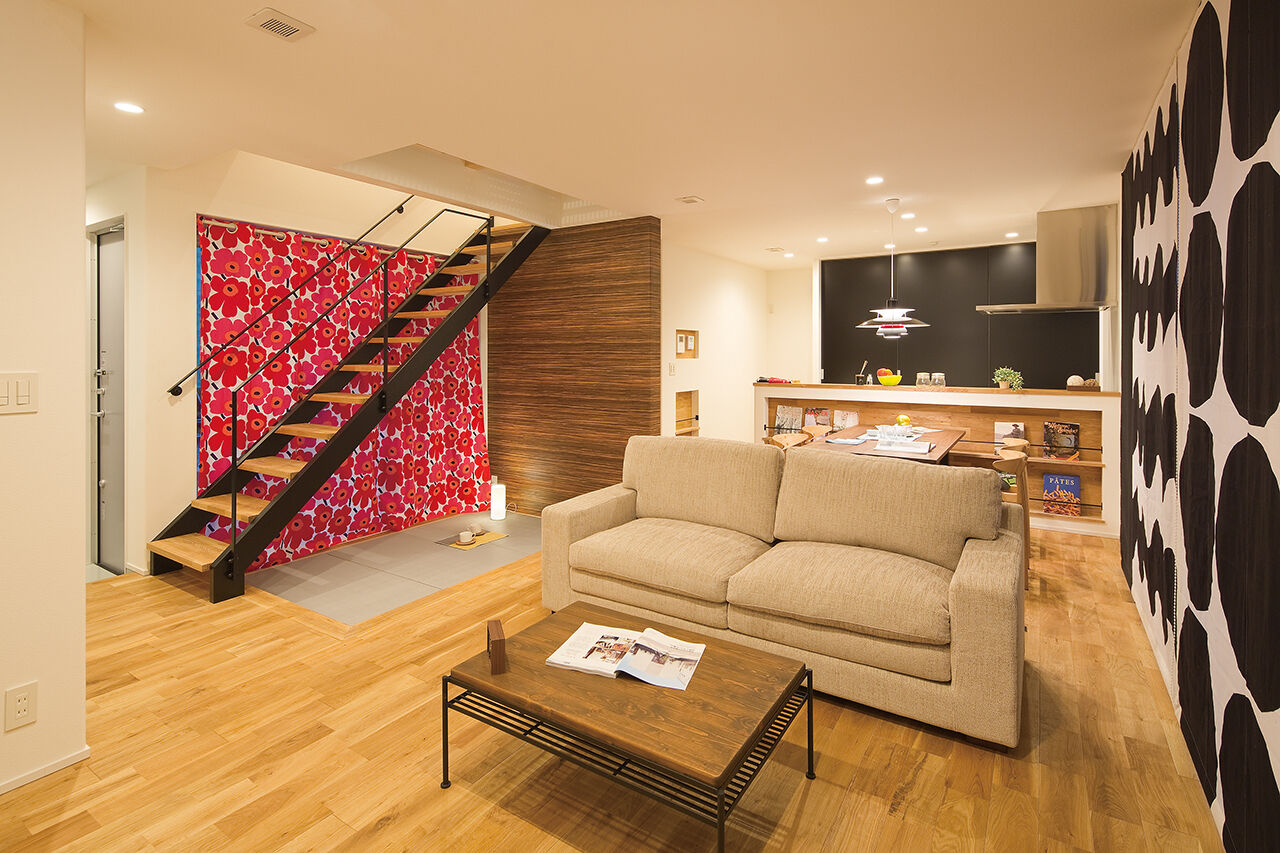 八幡 【ZEH仕様住宅／2800万円台／30坪台／間取り図】デザインと機能性を兼ね備えた家でお洒落&快適に暮らす！の建築実例画像2