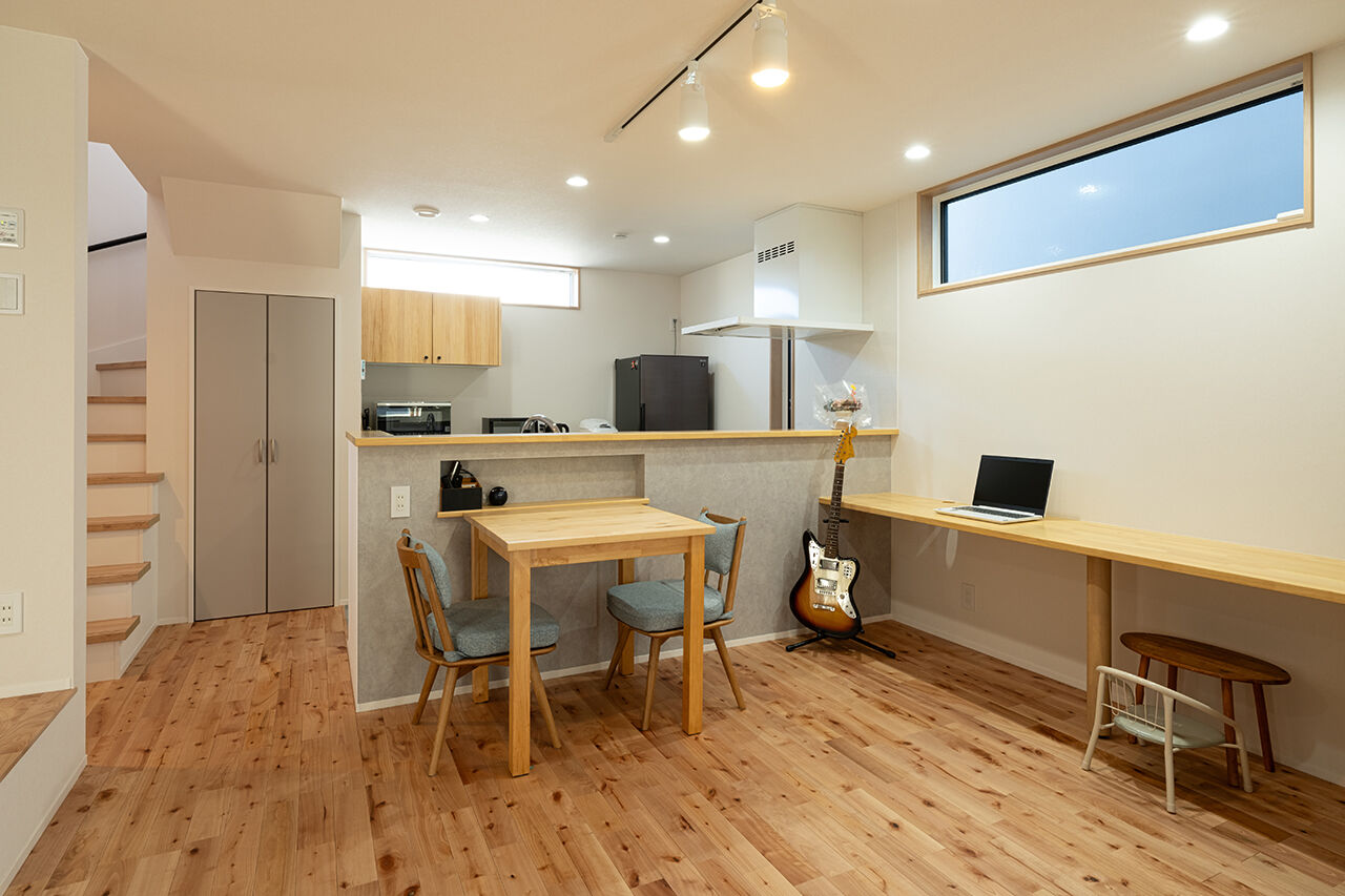 八幡 【東京ゼロエミ水準3／3000万円台／延床30.9坪／間取図】補助金利用で賢く！こだわり満載の高性能住宅の建築実例画像3