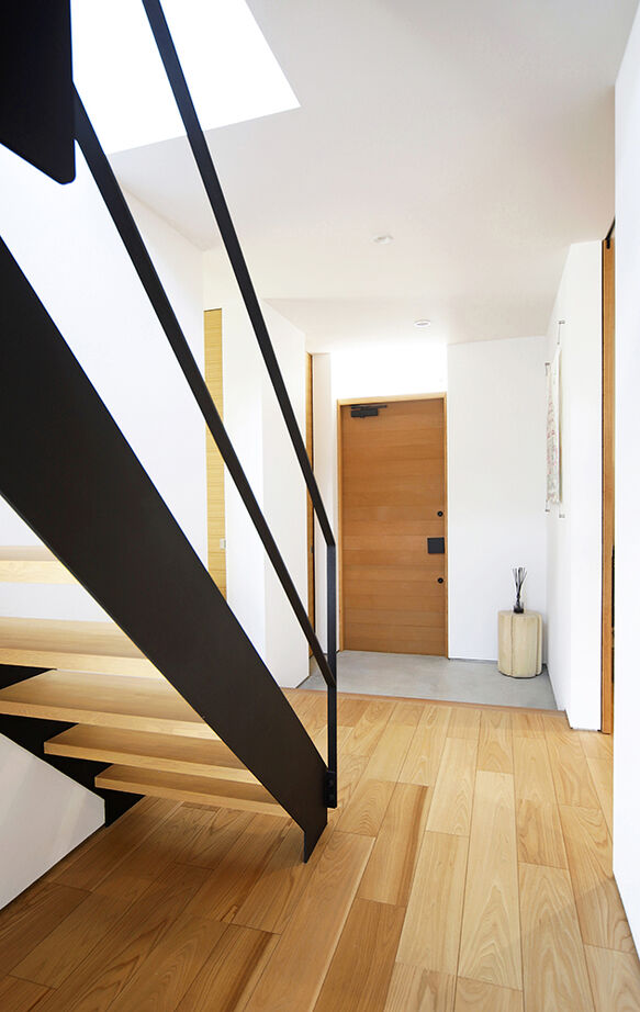 kisetsu 【愛知県｜２階建てのコートハウス】プライバシーと開放感、相反する要求を叶えたシンプルなコートハウスの建築実例画像9