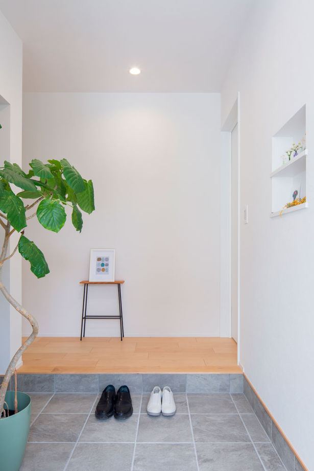 シンプル工務店 【1000万円台/平屋/20坪台/間取り図】L字型の平屋。掃除がラクと白をテーマに、すっきり広々の平屋！の建築実例画像7