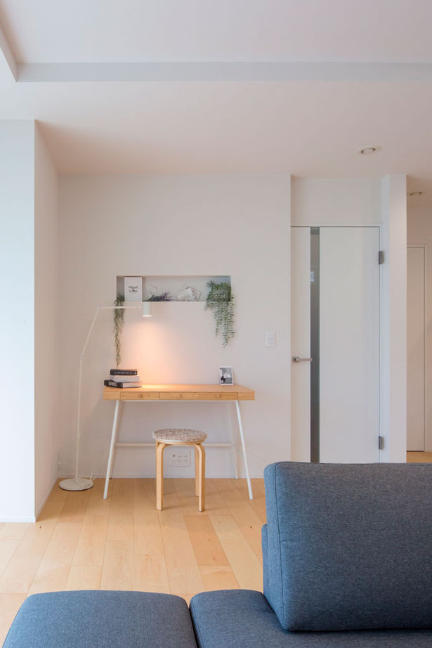 シンプル工務店 【1000万円台/平屋/20坪台/間取り図】L字型の平屋。掃除がラクと白をテーマに、すっきり広々の平屋！の建築実例画像11