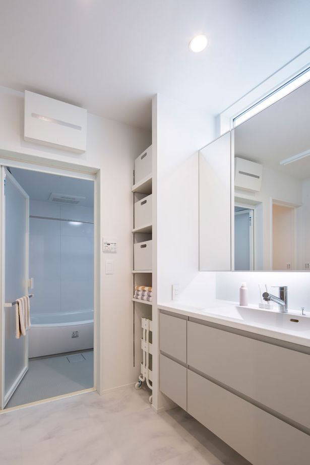 シンプル工務店 【1000万円台/平屋/20坪台/間取り図】L字型の平屋。掃除がラクと白をテーマに、すっきり広々の平屋！の建築実例画像13