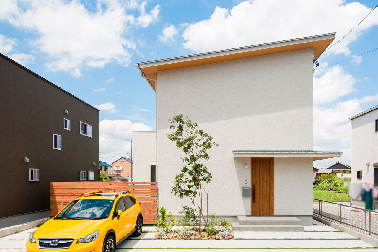 シンプル工務店 【岐阜/1000万円台/30坪台/4LDK/間取り図】東南の光をたっぷり取り込むL字の間取り。音楽演奏も楽しめる！の建築実例画像1