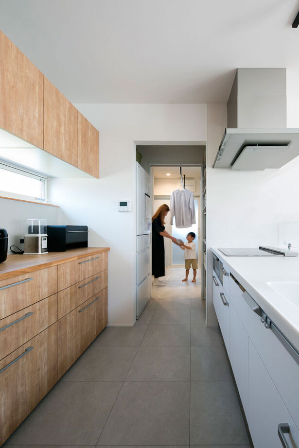 シンプル工務店 【1000万円台/30坪台/3LDK/間取り図】無垢床と優秀な動線が幸せ！子育てが、もっともっと楽しくなる家の建築実例画像7