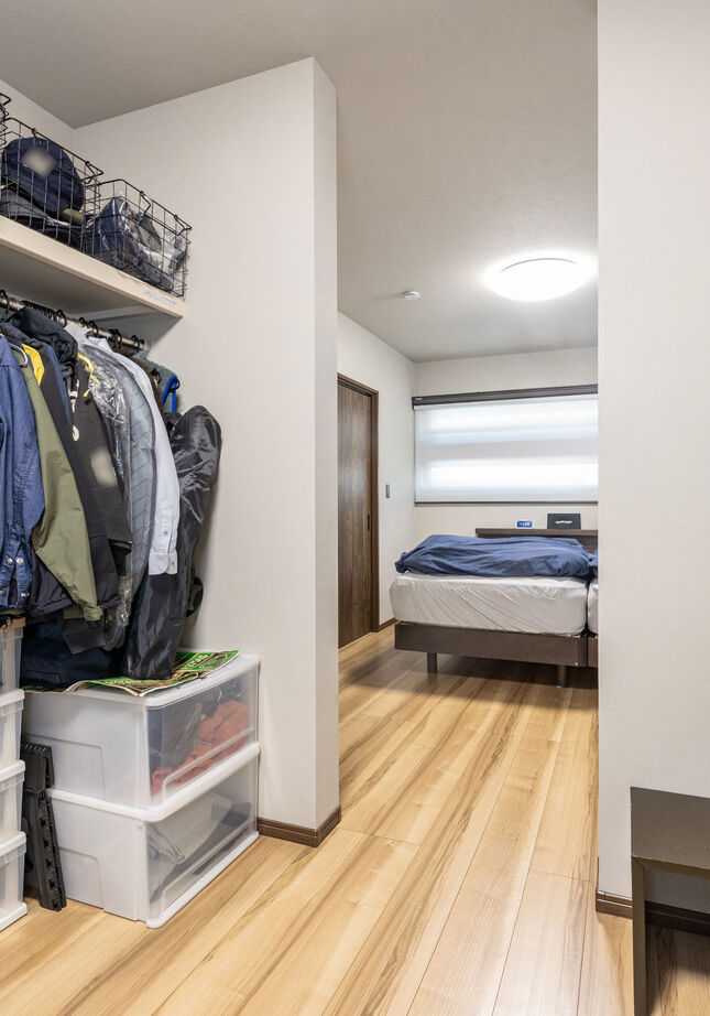 ケー・エイチ・ケー 【30代/平屋/土間/回遊動線/間取り有】生活・家事がラクになる動線。夫婦が叶えた土間のある憩いの平屋の建築実例画像9