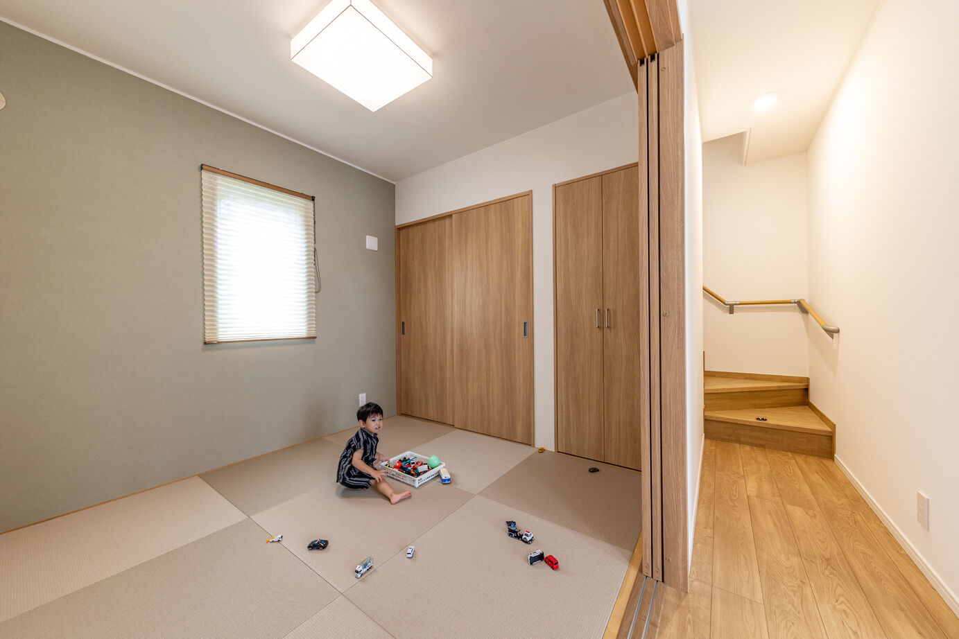 ケー・エイチ・ケー 【子育て/2000万円台/30坪台】子育ての中心に和室を。家事ラクと快適な住み心地を追求した家の建築実例画像2