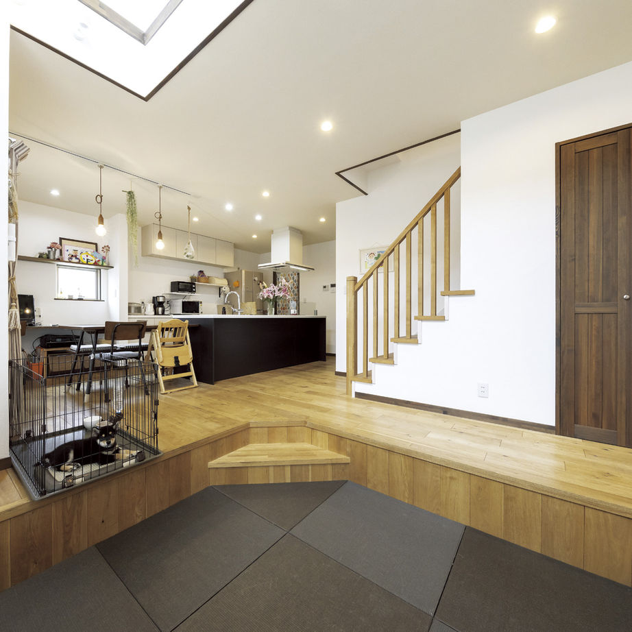 大之木ダイモ 【2000万円台/ペット/ウッドデッキ/吹抜け】家族でBBQを楽しめる！広々空間でアクティブな生活の建築実例画像5