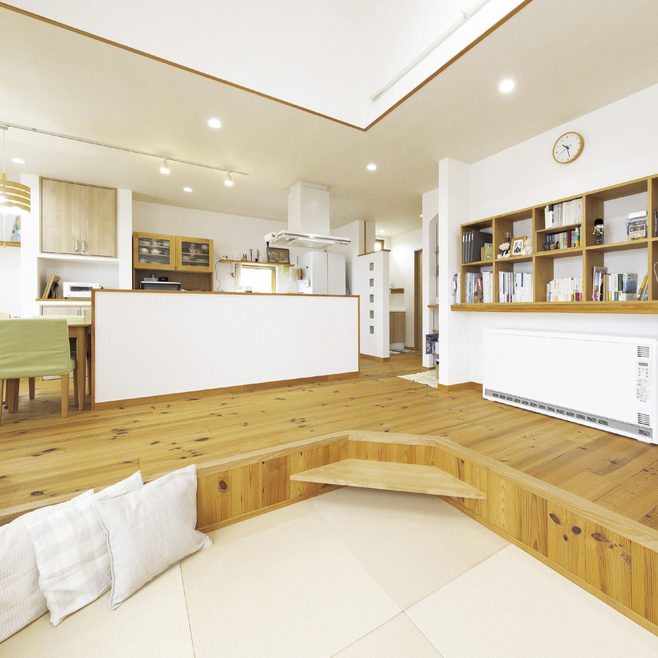 大之木ダイモ 【2000万円台/平屋/カフェ/収納充実】可愛らしいだけでなく家事動線にもこだわったすべてが叶う家の建築実例画像3