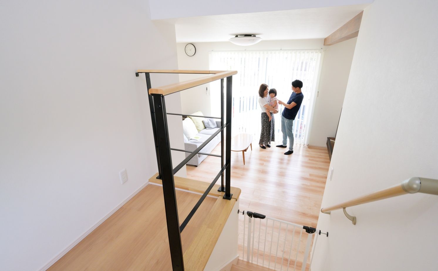 タマホーム 【1500万円台/117.60平米/間取り図あり】子どもと時間を共有できる、スキップフロアのある光あふれる家の建築実例画像7