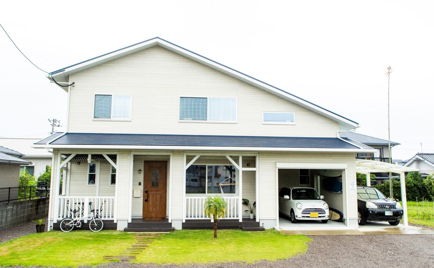 タマホーム 【2000万円台/140.77平米/間取り図有り】家事ラク＆趣味を心から楽しめるカリフォルニアスタイルの住まいの建築実例画像2