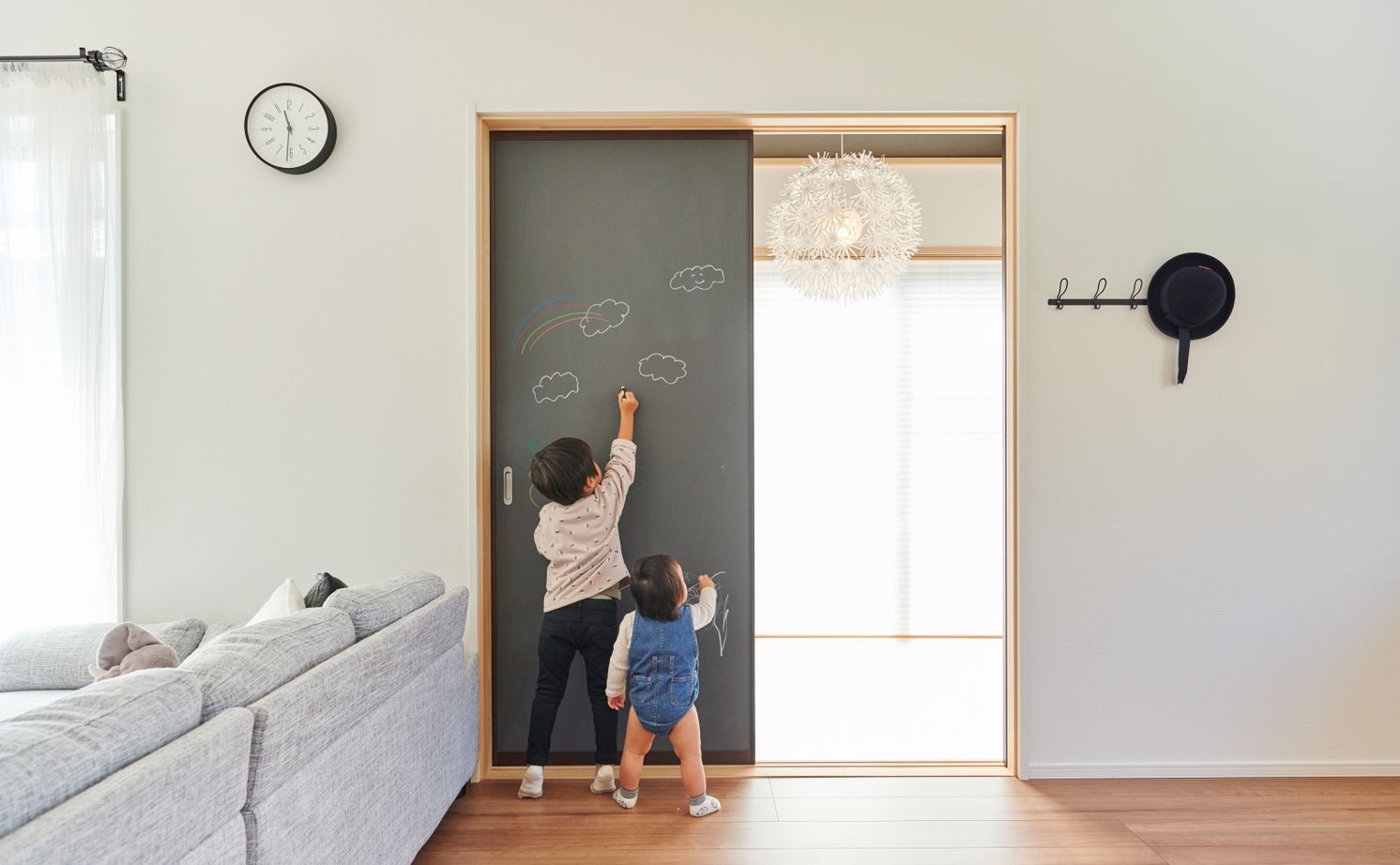 タマホーム 【1000万円台/113.03平米/間取り図有り】子育て＆家事ラクを大切に考えた家族みんなが笑顔で暮らす憩いの家の建築実例画像3