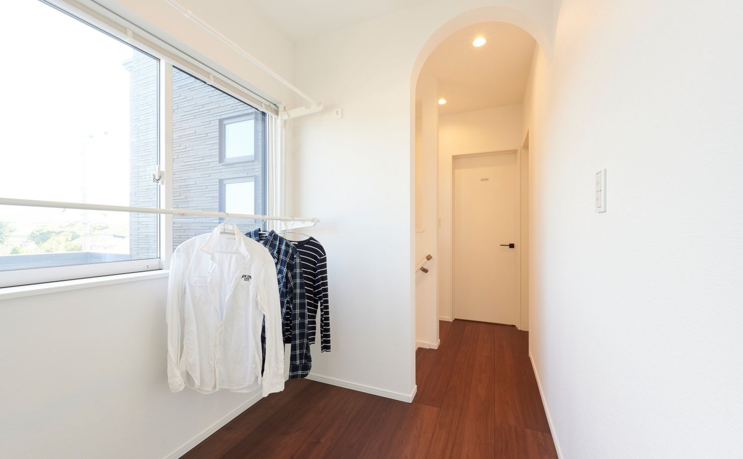 タマホーム 【1000万円台/113.03平米/間取り図有り】子育て＆家事ラクを大切に考えた家族みんなが笑顔で暮らす憩いの家の建築実例画像8