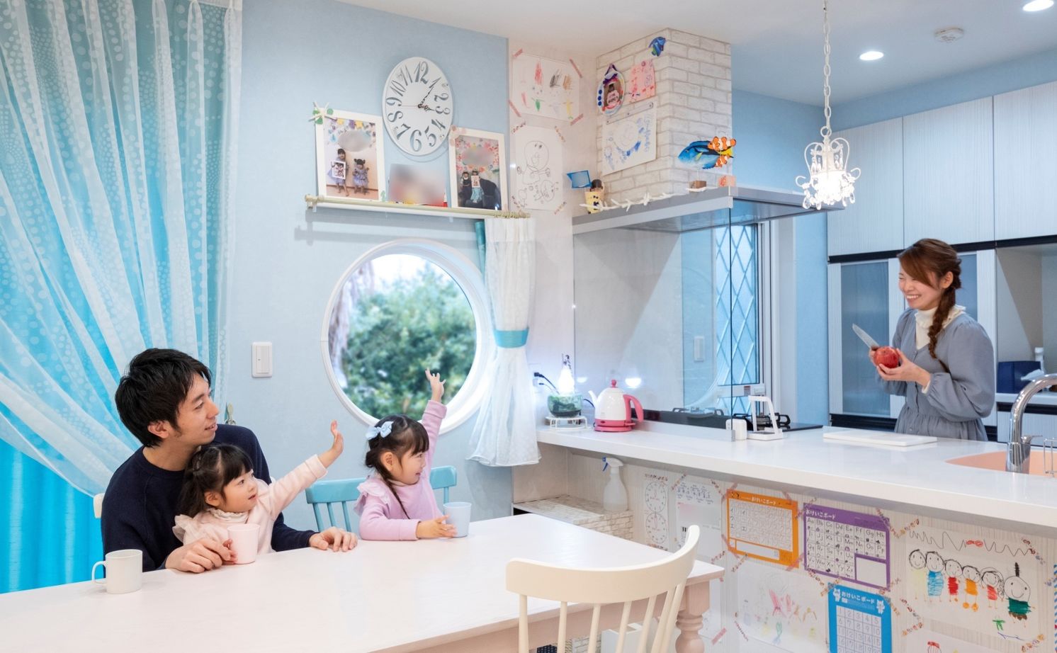 タマホーム 【2000万円台/134.14平米/間取り図有】子育てが楽しいゆとりある暮らし　家族みんなが笑顔で過ごせる家の建築実例画像1