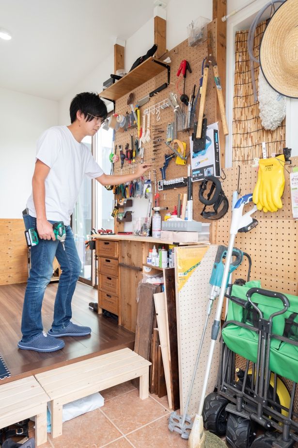 タマホーム 【2000万円台/149平米/間取り図有】ダウンフロアリビングが印象的な、楽しく将来も楽に過ごせる平屋の家の建築実例画像8