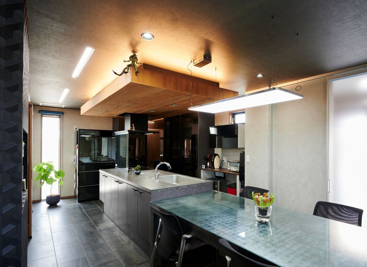 タマホーム 【4000万円台/169.34平米/間取り図有】屋上庭園＆ボルダリングウォールが特徴の遊び心満載の楽しい住まいの建築実例画像5