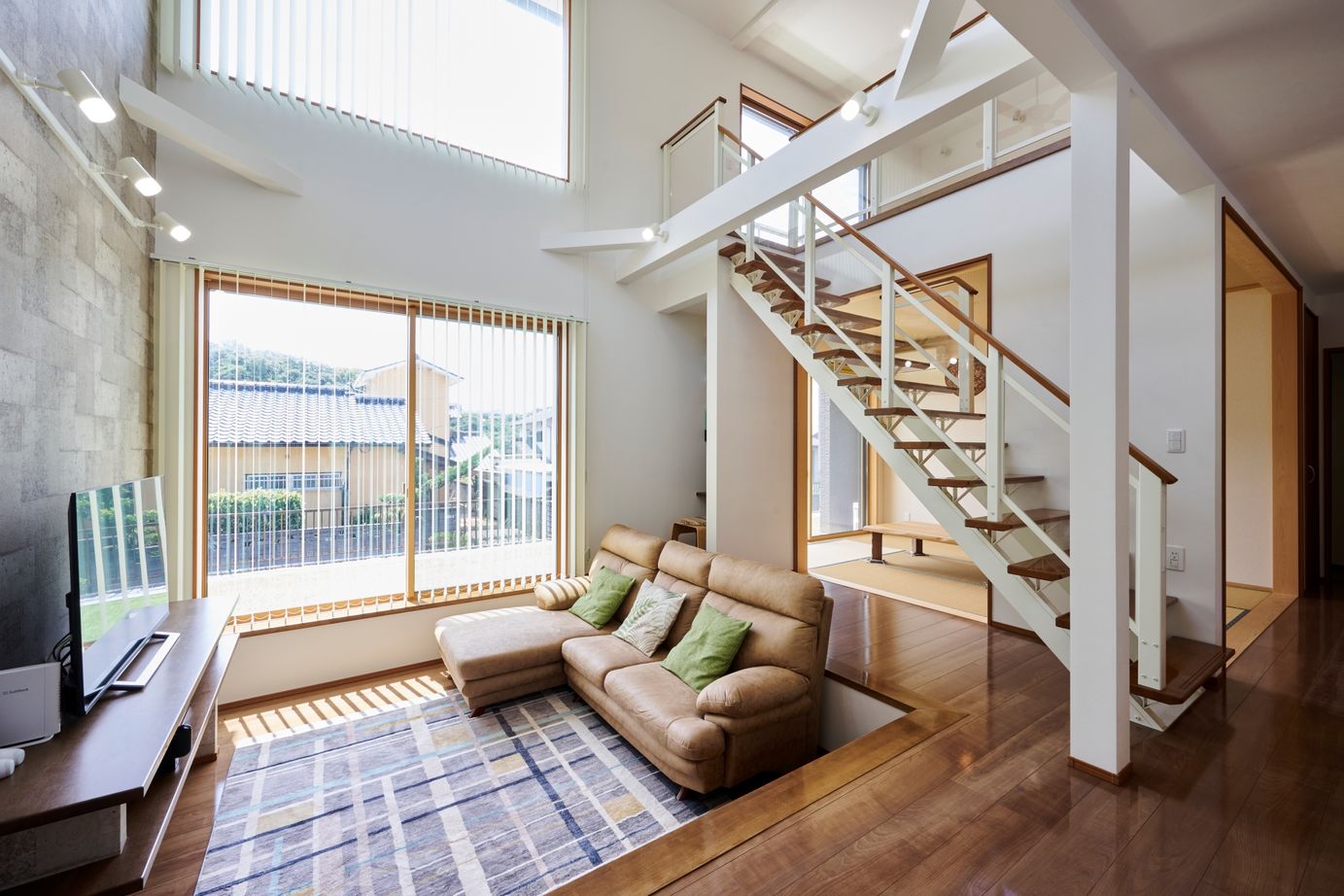 タマホーム 【3000万円台/177.20平米/間取り図有】家族６人が暮らせる家を予算内で。大空間でも一年中快適に過ごせる家の建築実例画像4