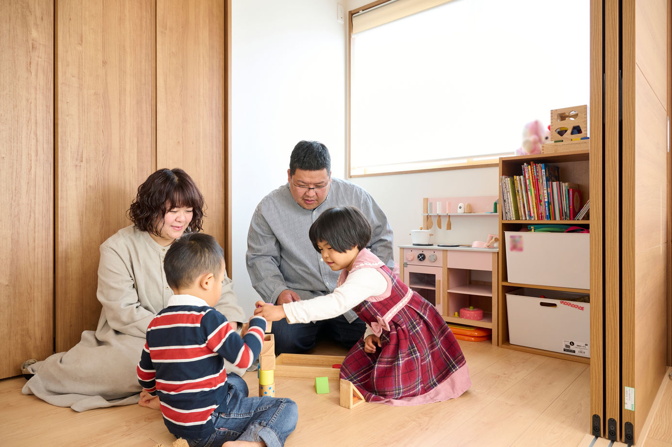 タマホーム 【148.22平米/間取り図有】家事をラクにする動線や収納を重視。モデルハウスを参考にした理想の住まいの建築実例画像5