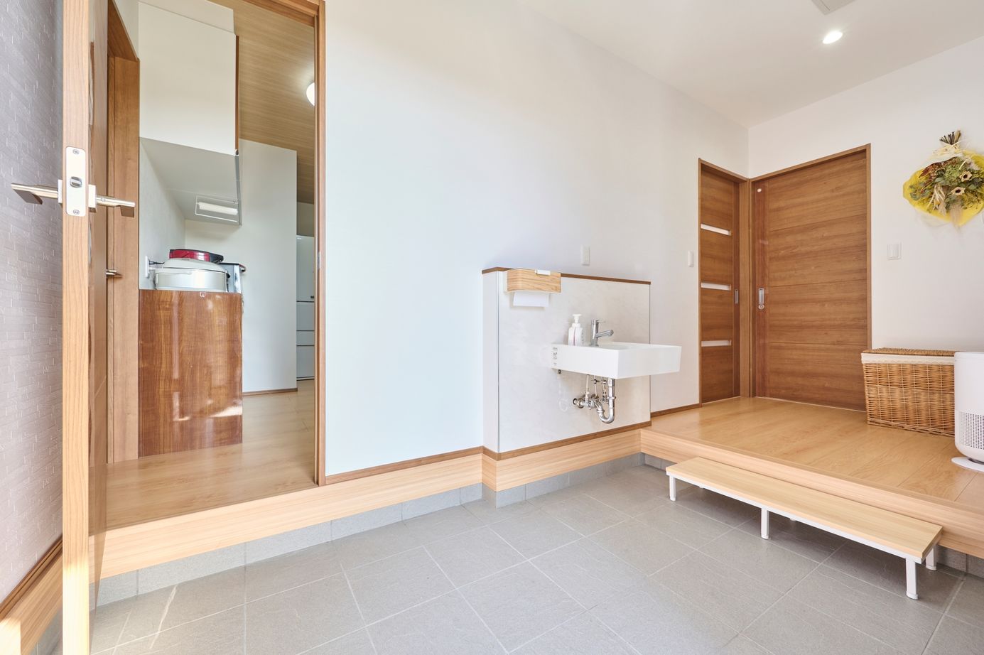 タマホーム 【148.22平米/間取り図有】家事をラクにする動線や収納を重視。モデルハウスを参考にした理想の住まいの建築実例画像6