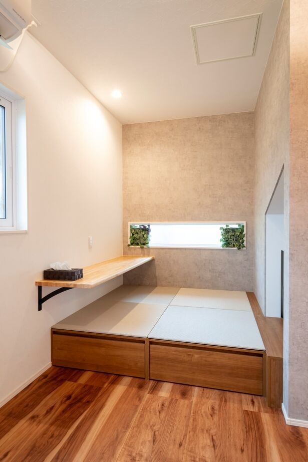 タマホーム 【2000万円台/125.86平米/間取り図有】レッドシダーやアイアン、間接照明の採用など彩り豊かで上質な住まいの建築実例画像9