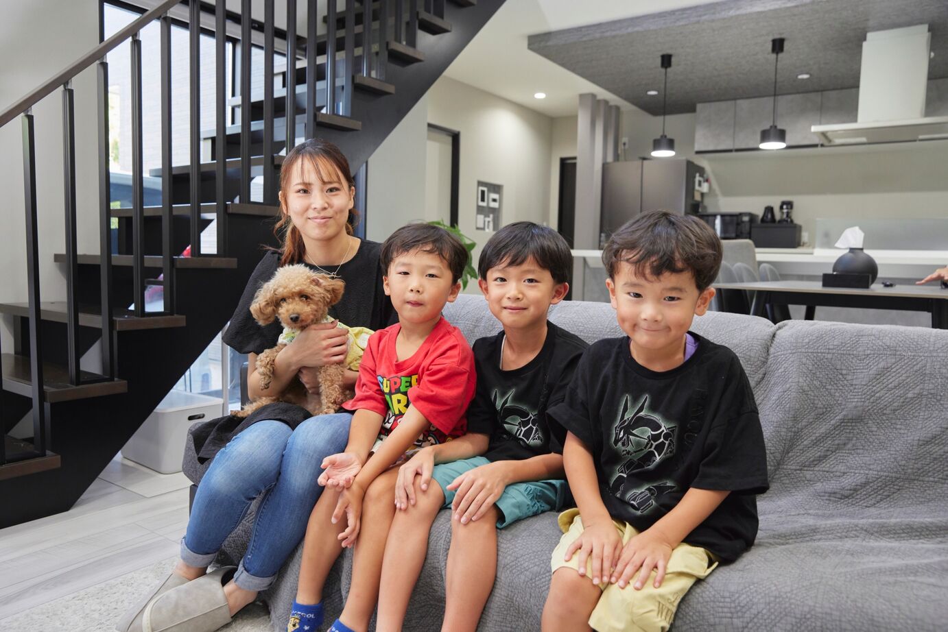 タマホーム 【2000万円台/125.35平米/間取り図有】モノトーンで品良くコーディネートした、いつもきれいを保てる家の建築実例画像13