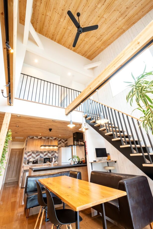 タマホーム 【2000万円台/130.83平米/間取り図有】デザインも家事ラクも希望を叶えたお気に入りのアメリカンハウスの建築実例画像3