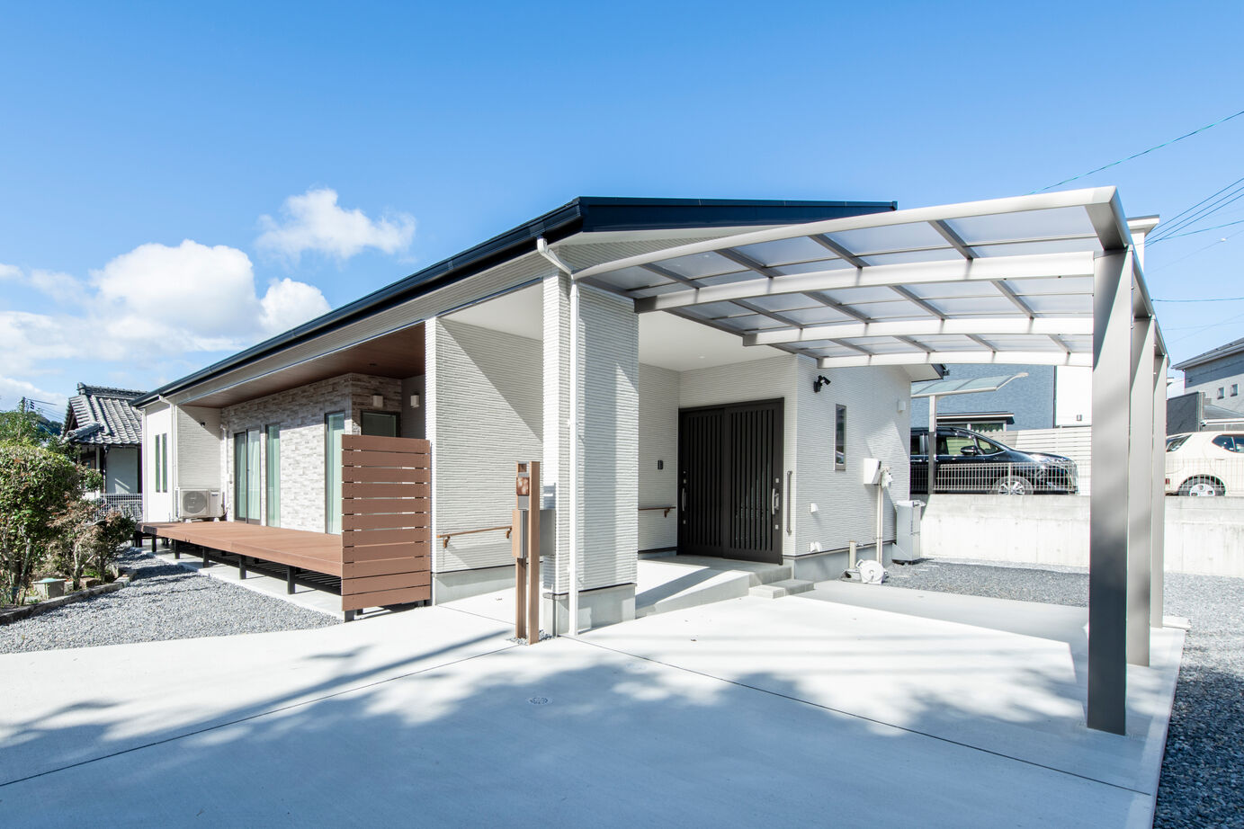 A&Cテクノハウス 【平屋/大空間/2000万円台/広島市】天井が高い！広い！アイランドキッチンのある家の建築実例画像4